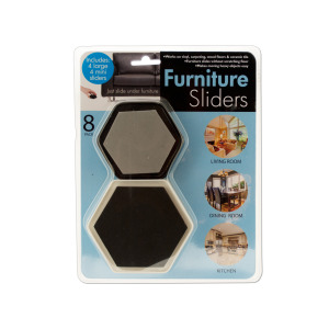 8 Pieces Per Pack Of Furniture Sliders With Foam Padding ][Wholesales Purchase|Hoodmat.Com
