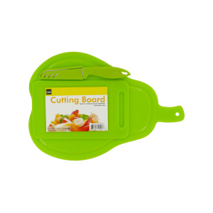 4 Pieces Per Pack Of Pear Shape Cutting Boards &Amp; Knife Set ][Wholesales Purchase|Hoodmat.Com