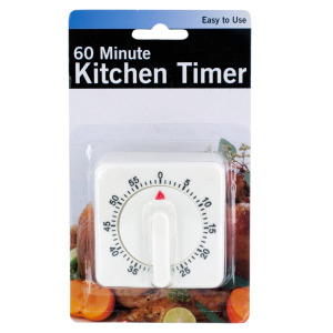 6 Pieces Per Pack Of 60 Minute Manual Dial Kitchen Timer ][Wholesales Purchase|Hoodmat.Com