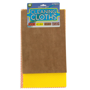 4 Pieces Per Pack Of Multi Purpose Cleaning Cloth Set ][Wholesales Purchase|Hoodmat.Com