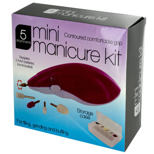 6 Pieces Per Pack Of Mini Battery Operated Manicure Kit ][Wholesales Purchase|Hoodmat.Com