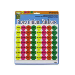 336 MEDICATION STICKERS