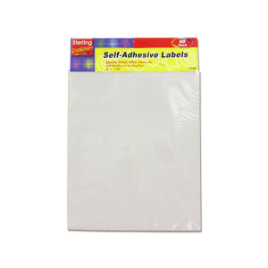 WHITE LABELS 4 ASST SIZES