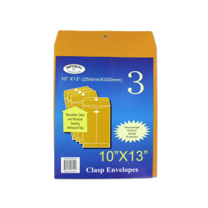 10X13 ENVELOPE 3PC S351X6