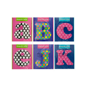 24 Pieces Per Pack Of Decorative Magnetic Letters][Wholesales Purchase|Hoodmat.Com