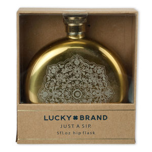 6 Pieces Per Pack Of Lucky Brand 5 Oz Hip Flask ][Wholesales Purchase|Hoodmat.Com