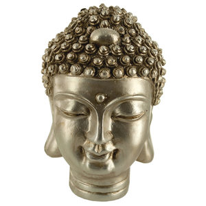 4 Pieces Per Pack Of Gold Buddha Head Statue ][Wholesales Purchase|Hoodmat.Com