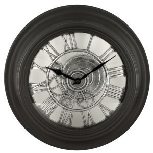 4 Pieces Per Pack Of Black Gear Design Wall Clock ][Wholesales Purchase|Hoodmat.Com