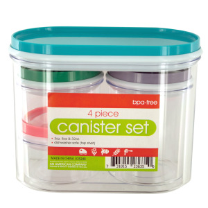 6 Pieces Per Pack Of Multi-Purpose Nesting Canister Set ][Wholesales Purchase|Hoodmat.Com