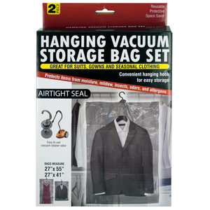4 Pieces Per Pack Of Hanging Vacuum Storage Bag Set ][Wholesales Purchase|Hoodmat.Com