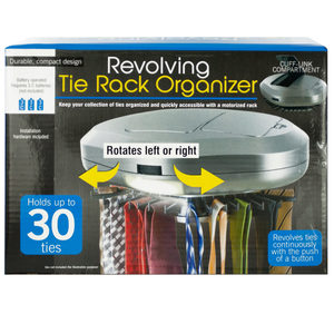 2 Pieces Per Pack Of Revolving Tie Rack Organizer ][Wholesales Purchase|Hoodmat.Com