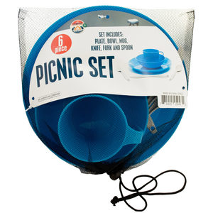 6  Pieces Per Pack Of  Outdoor Dining Set With Utensils  ][Wholesales Purchase|Hoodmat.Com