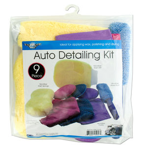 2 Pieces Per Pack Of Microfiber Auto Wash & Detailing Kit ][wholesales purchase|hoodmat.com