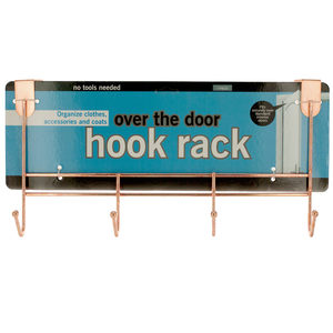 4 Pieces Per Pack Of Copper Color Over The Door Hook Rack ][Wholesales Purchase|Hoodmat.Com