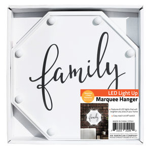 4 Pieces Per Pack Of Family Led Marquee Hanging Wall Sign ][Wholesales Purchase|Hoodmat.Com