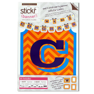 24 Pieces Per Pack Of Stickr Peel &Amp; Stick 'Congratulations' Party Banner Kit ][Wholesales Purchase|Hoodmat.Com