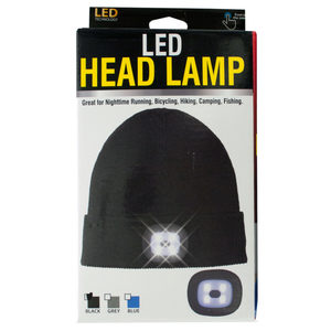 4  Pieces Per Pack Of  Unisex Led Head Lamp Beanie  ][Wholesales Purchase|Hoodmat.Com