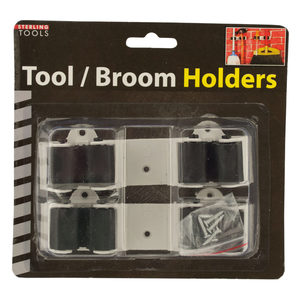 12 Pieces Per Pack Of Wall Mount Tool &Amp; Broom Holders ][Wholesales Purchase|Hoodmat.Com