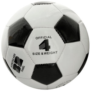 2  Pieces Per Pack Of  Size 4 Black &Amp; White Glossy Soccer Ball  ][Wholesales Purchase|Hoodmat.Com