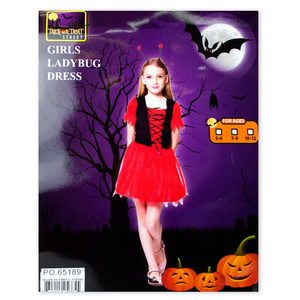 2 Pieces Per Pack Of Girls Ladybug Halloween Costume ][Wholesales Purchase|Hoodmat.Com
