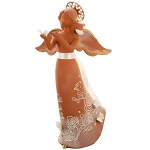 4 Pieces Per Pack Of Angel With Butterflies Decorative Clay Figurine ][Wholesales Purchase|Hoodmat.Com