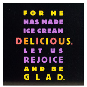 6 Pieces Per Pack Of Rejoice For Ice Cream Mini Box Print Wall Art ][Wholesales Purchase|Hoodmat.Com
