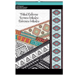8 Pieces Per Pack Of Tribal Patterns Large Coloring Pad ][Wholesales Purchase|Hoodmat.Com