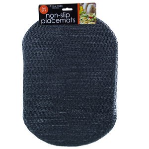 12 Pieces Per Pack Of Oval Mesh Placemats Set Of 4 ][Wholesales Purchase|Hoodmat.Com