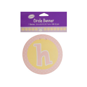 18 Pieces Per Pack Of Happy Easter Circle Banner ][Wholesales Purchase|Hoodmat.Com