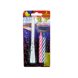 24 Pieces Per Pack Of Musical Party Candles ][Wholesales Purchase|Hoodmat.Com
