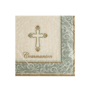24 Pieces Per Pack Of Divinity Communion Beverage Napkins ][Wholesales Purchase|Hoodmat.Com