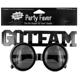 24 Pieces Per Pack Of Go Team Shaped Party Favor Glasses ][Wholesales Purchase|Hoodmat.Com