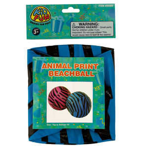 24 Pieces Per Pack Of Animal Print Beach Ball ][Wholesales Purchase | Hoodmat.Com