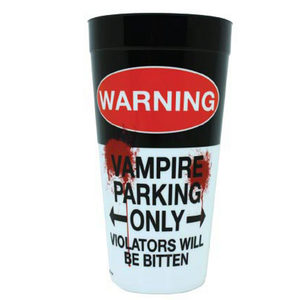 40 Pieces Per Pack Of Vampire Parking Only Plastic Tumbler Cup ][Wholesales Purchase|Hoodmat.Com