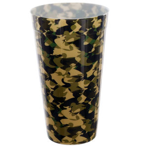 40 Pieces Per Pack Of Green Duck Camo Plastic Tumbler Cup ][Wholesales Purchase|Hoodmat.Com
