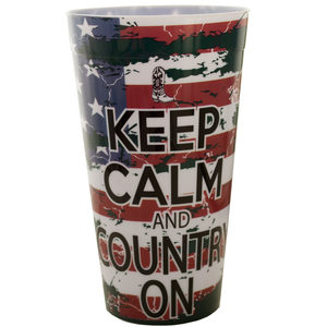 40 Pieces Per Pack Of Keep Calm And Country On Plastic Tumbler Cup ][Wholesales Purchase|Hoodmat.Com