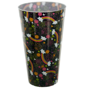 40 Pieces Per Pack Of Rainbows &Amp; Skulls Plastic Tumbler Cup ][Wholesales Purchase|Hoodmat.Com