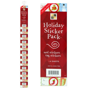 36 Pieces Per Pack Of Holiday Seal &Amp; Tag Stickers Clip Strip ][Wholesales Purchase|Hoodmat.Com