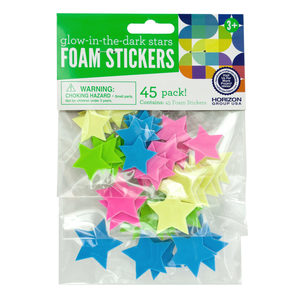 36 Pieces Per Pack Of Glow-In-The-Dark Stars Foam Stickers][Wholesales Purchase|Hoodmat.Com