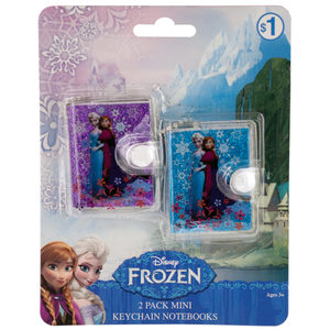 24 Pieces Per Pack Of Disney Frozen Mini Key Chain Notebooks Set ][wholesales purchase|hoodmat.com