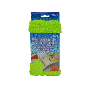 8 Pieces Per Pack Of 2 In 1 Microfiber Wash Sponge ][Wholesales Purchase|Hoodmat.Com