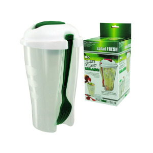 8 Pieces Per Pack Of Salad Fresh Container With Separate Dressing Compartment ][Wholesales Purchase|Hoodmat.Com