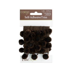 24  Pieces Per Pack Of  Brown Self Adhesive Decorative Trim  ][Wholesales Purchase|Hoodmat.Com
