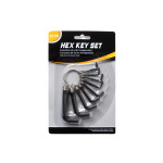 Hex key set, 10 pack