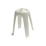 Toothbrush valet, white