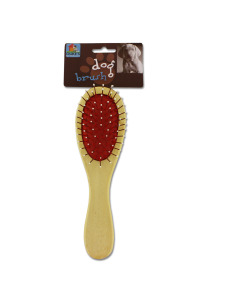 Dog grooming brush