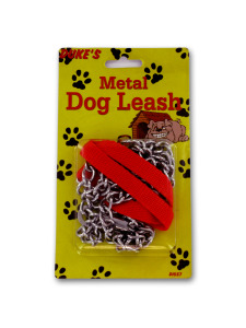Chrome dog leash