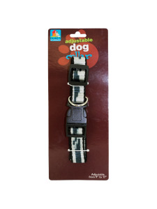 Adjustable dog collar (assorted colors)