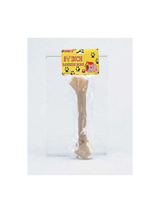 Rawhide dog bone