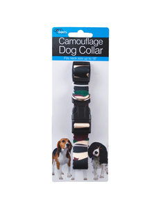Camouflage dog collar